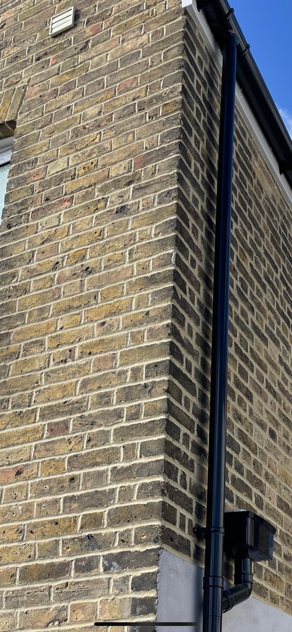 Brick Repointing carried out at a house in Canterbury by CL Baker