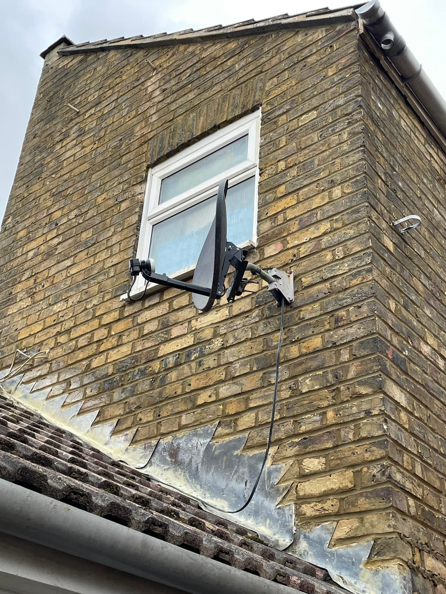 Brick Repointing carried out at a house in Dover by CL Baker