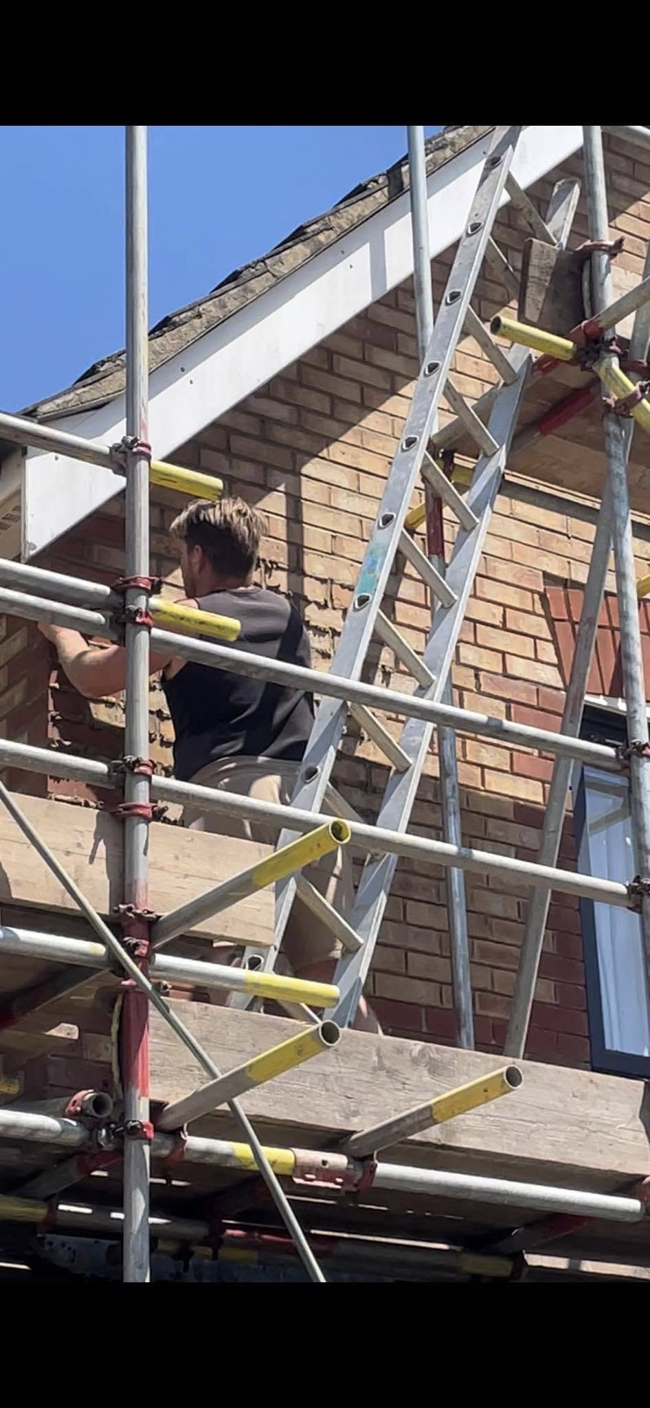 Brick Repointing carried out at a house in Herne Bay by CL Baker