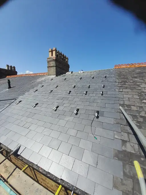 Roof repair carried out at a house in Broadstairs by CL Baker