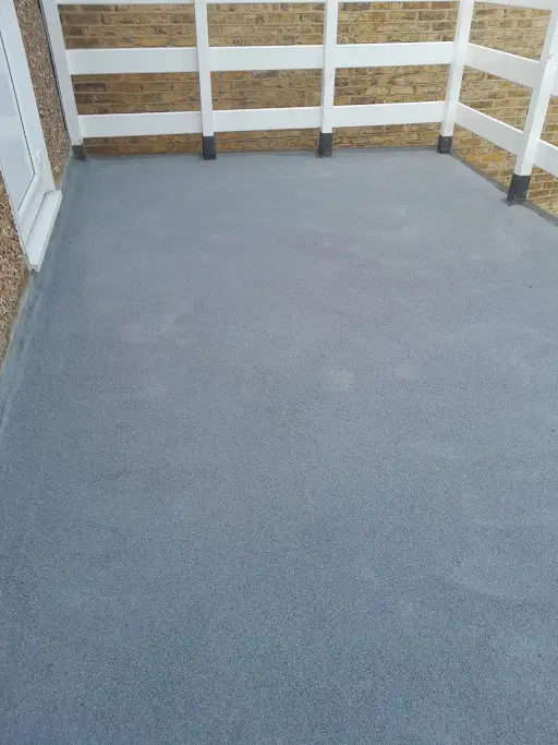 Flat roof carried out at a house in Canterbury by CL Baker