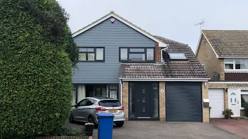 Roof repair carried out at a house in Ramsgate by CL Baker