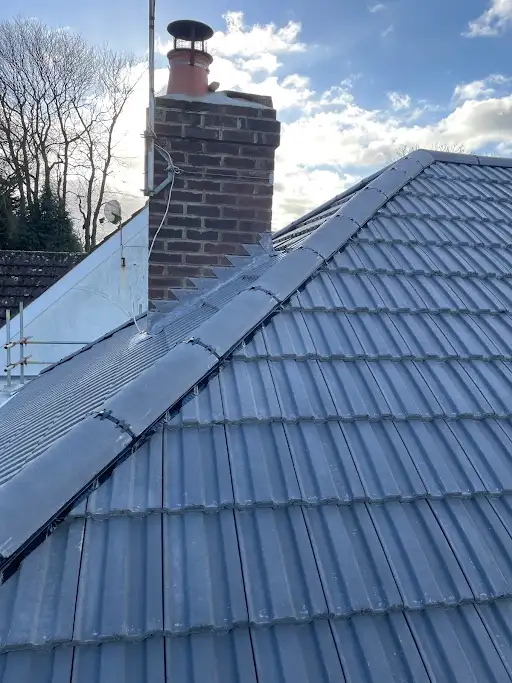 Tiled Roof carried out at a house in Folkestone by CL Baker