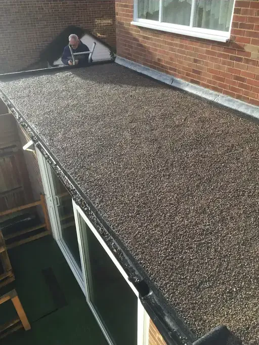 flat roof recently installed for a client in sittingbourne